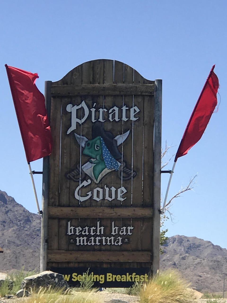25 minute boat ride away!