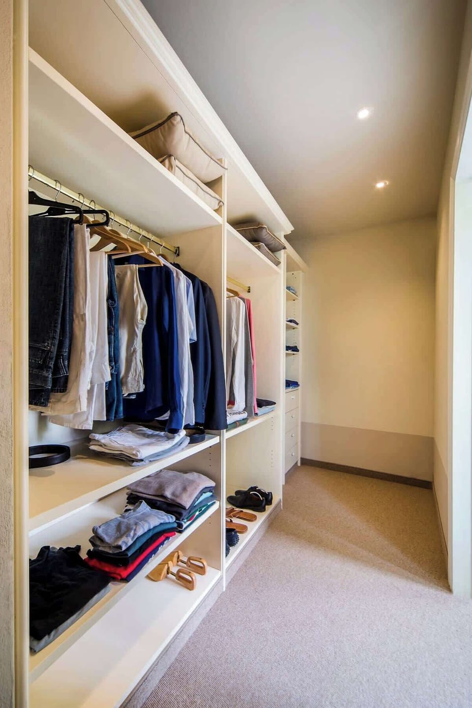 Walk-in closet (Master bedroom)