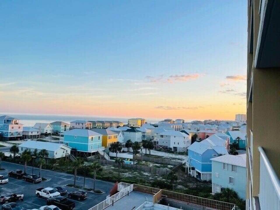 West view from balcony