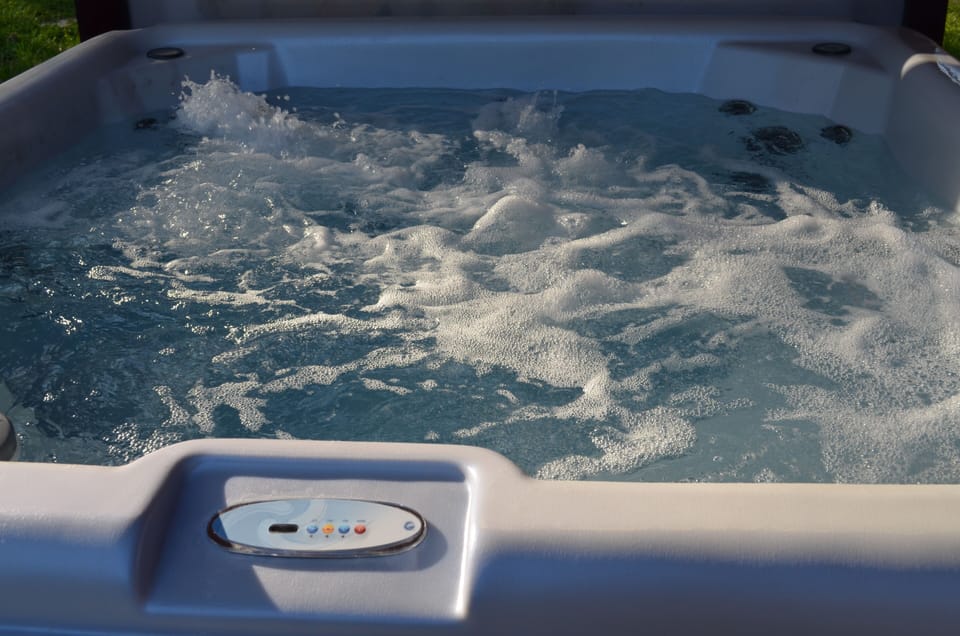 Hot Tub on back deck