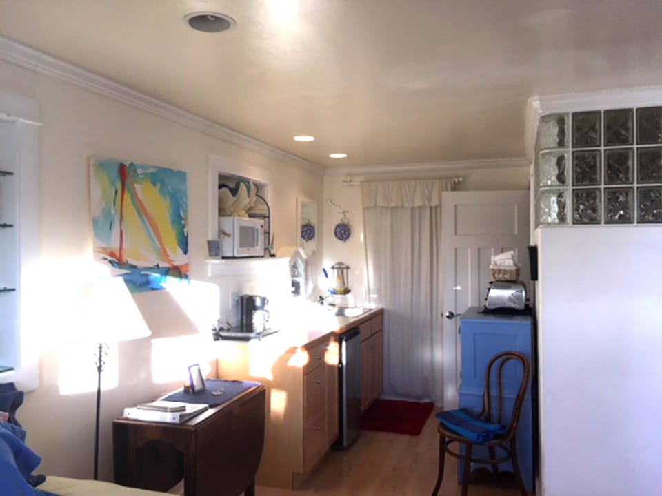 Early light-filled kitchen, great way to start the day!