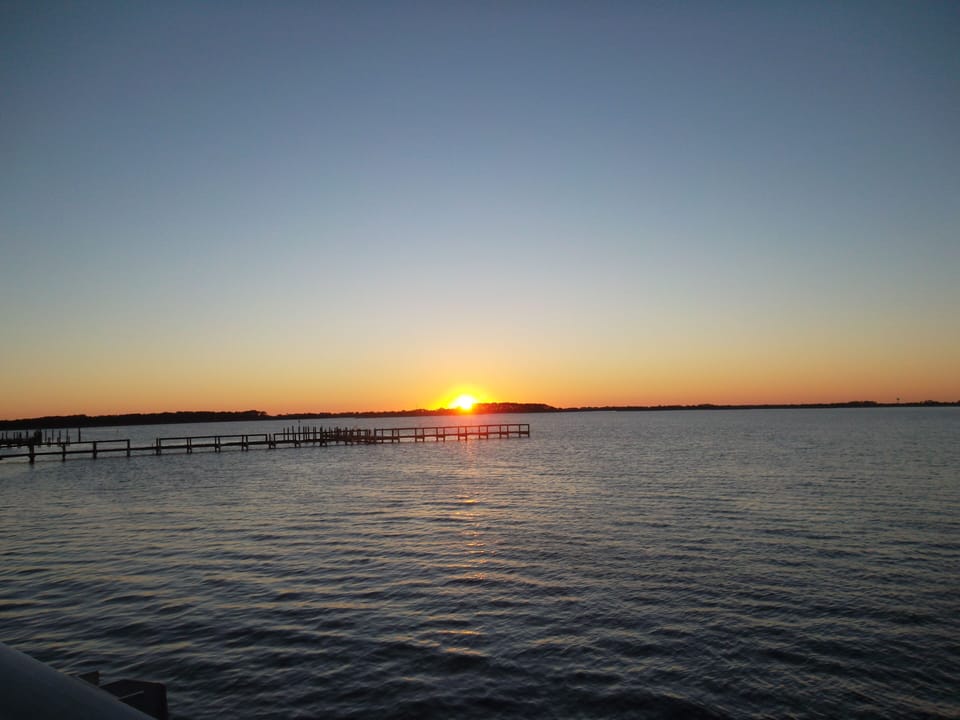Sunset at the Sound
