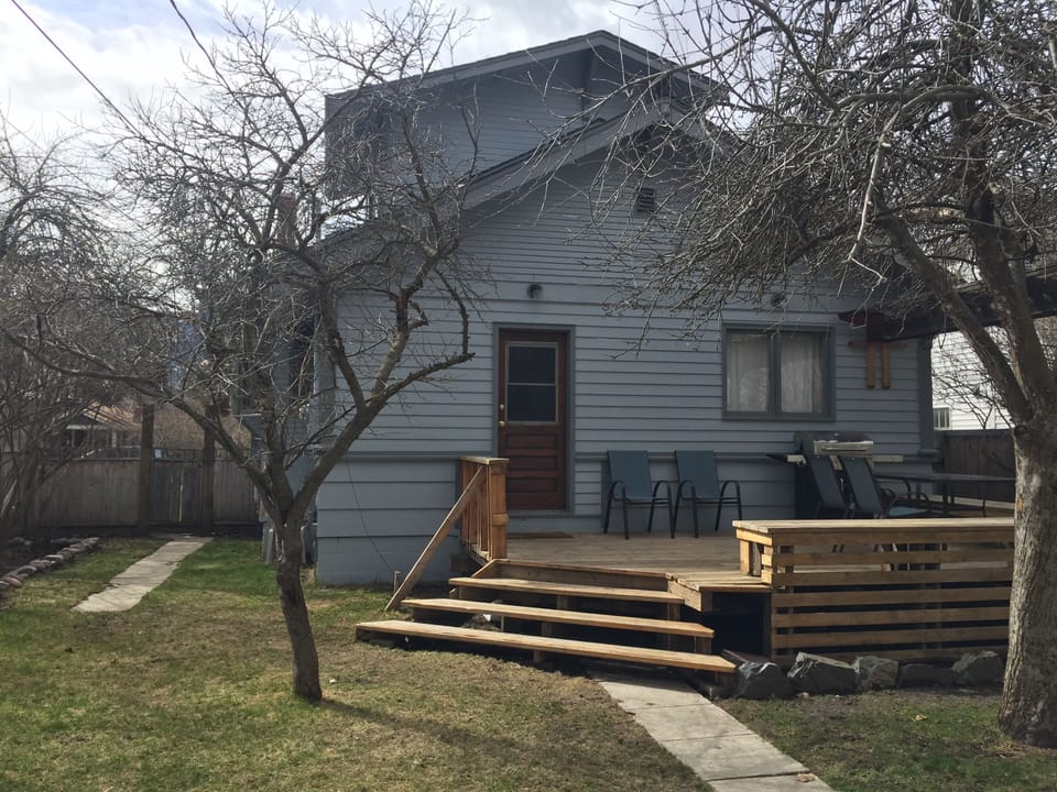 Back of house.