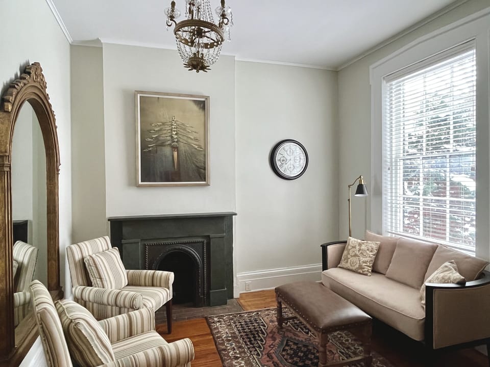 Front Parlor with workspace (not pictured)