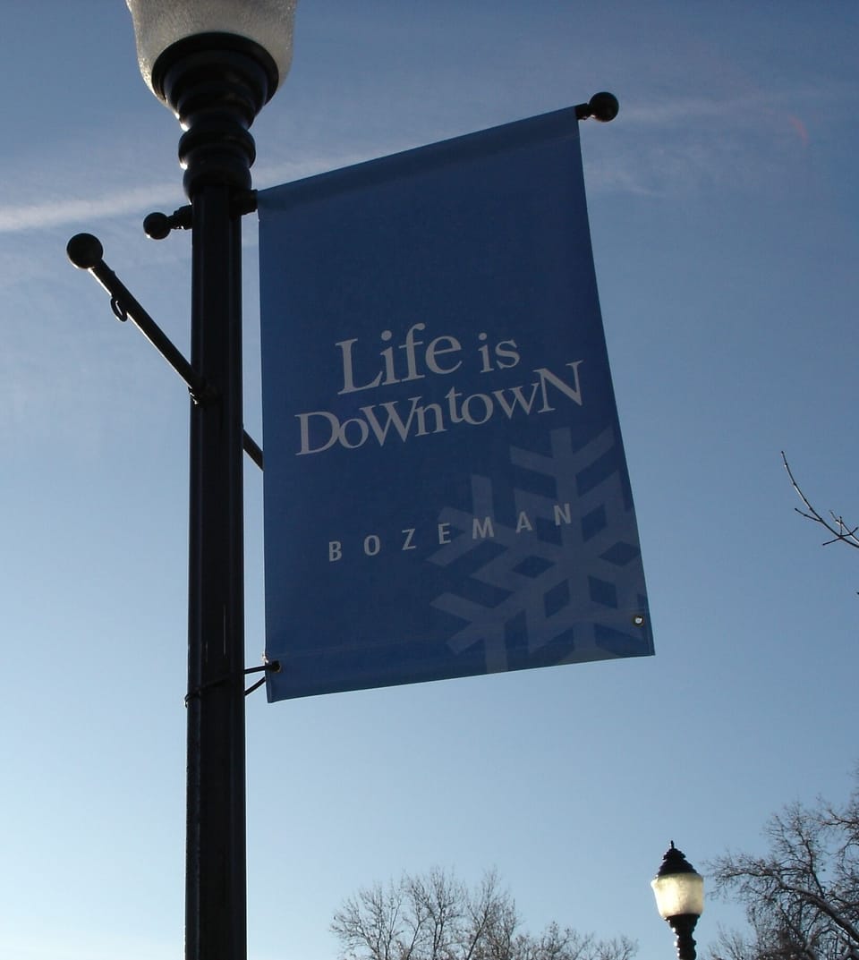 Two blocks from Main Street