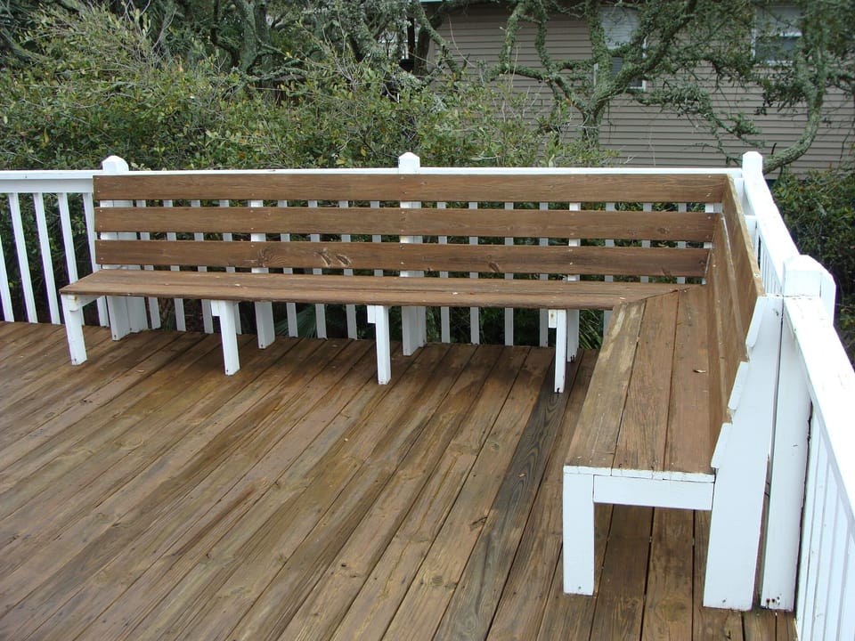 Front deck
