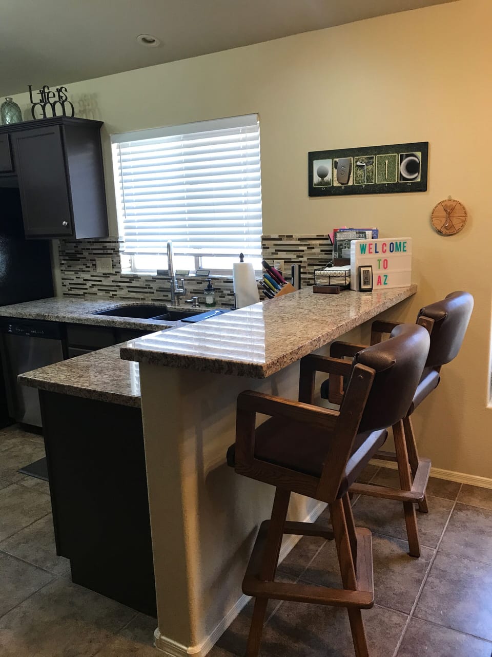 Breakfast counter