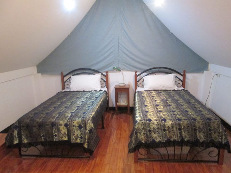 Two single beds