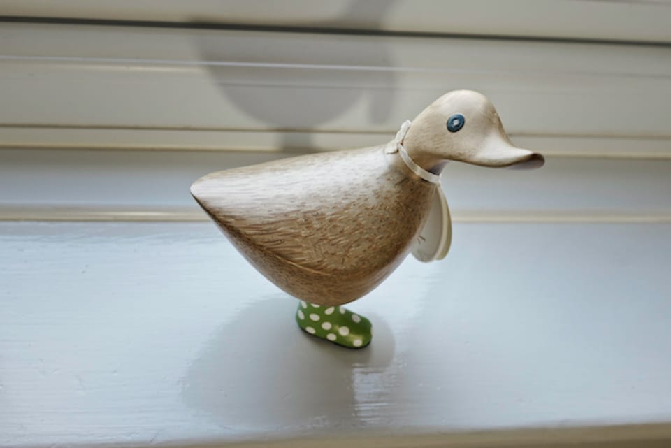 Please look after James.