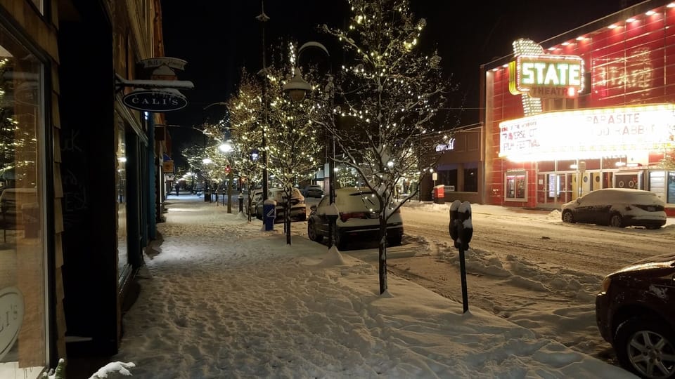 Even winter has a fantastic charm downtown.