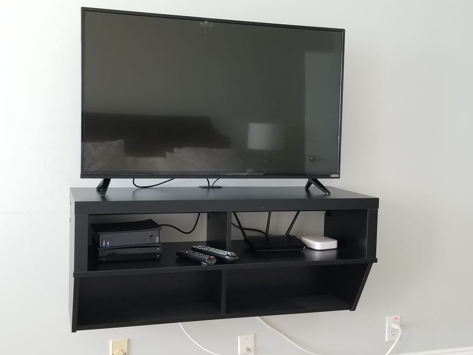 Master bedroom TV