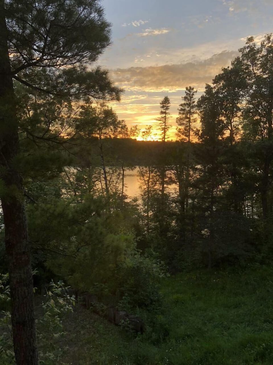 Amazing sunsets.  