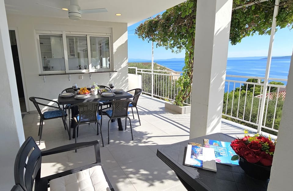 Sea view from terrace
