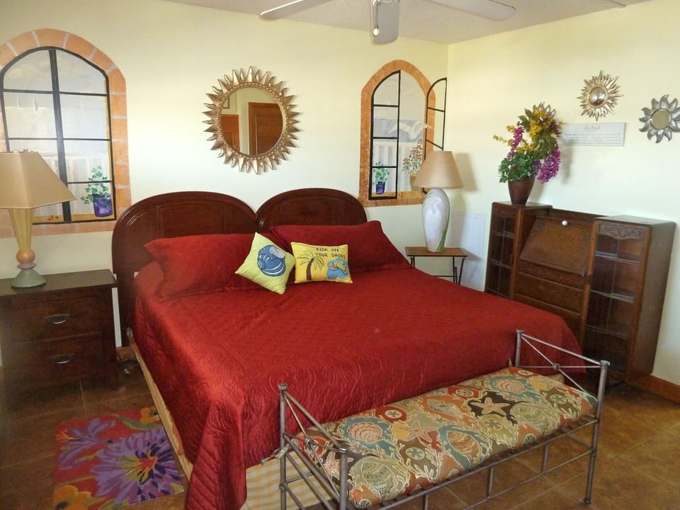 King sized bed