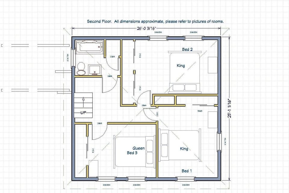 Second floor plan
