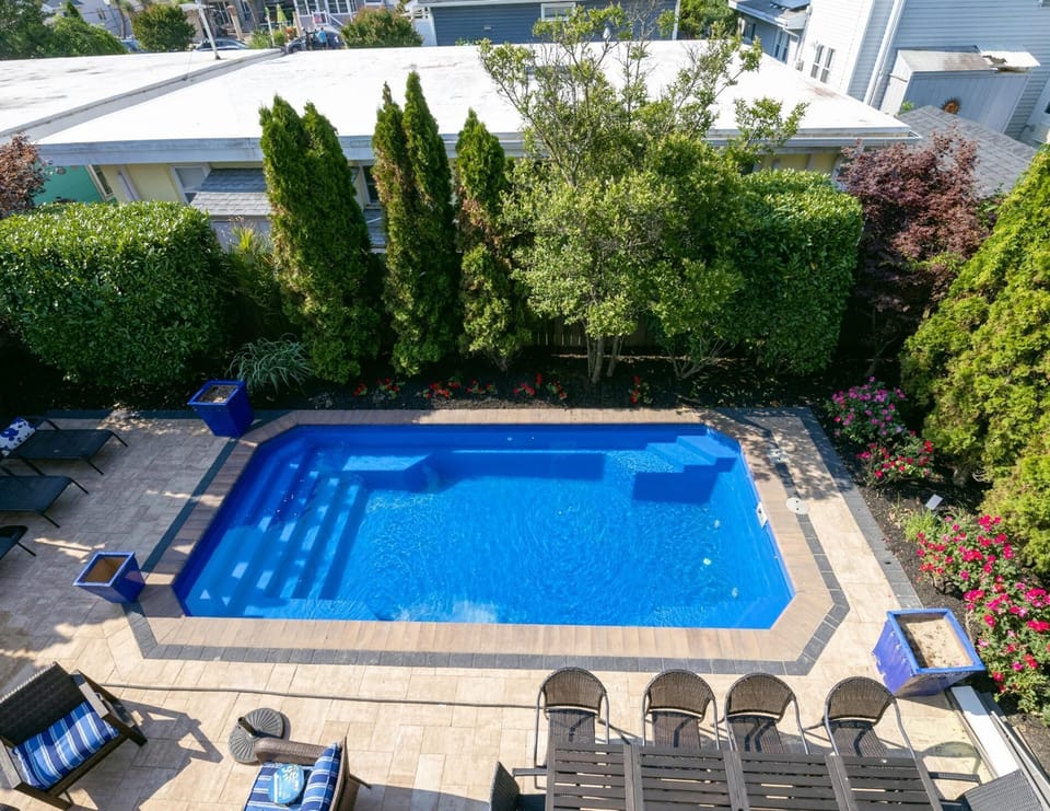 Gorgeous private pool for your vacation enjoyment.