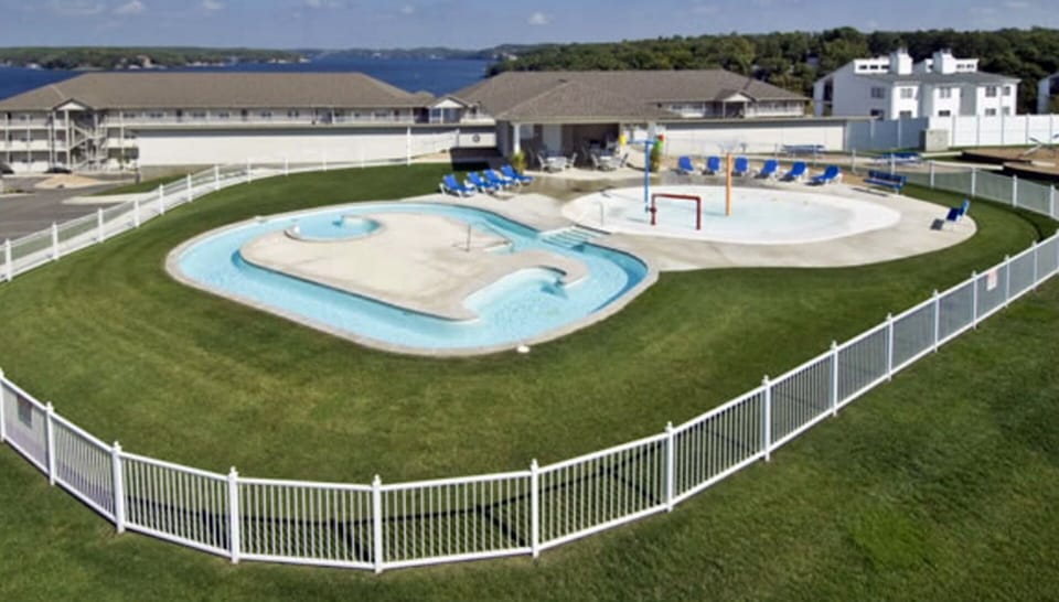 Kids Pool with Lazy River. A Playground and Basketball Court are Also Nearby