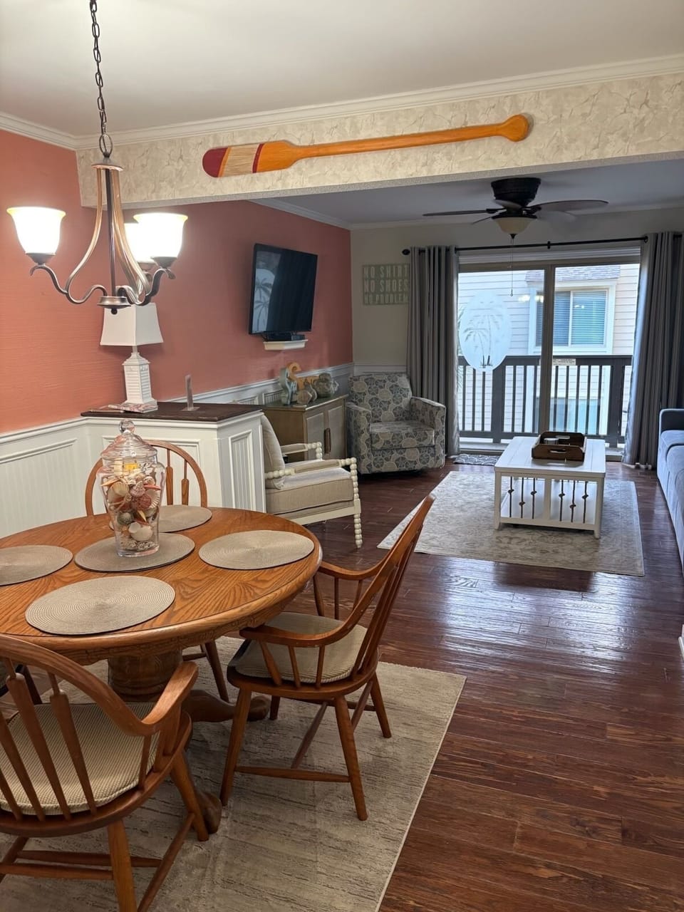 Living room from dining room
