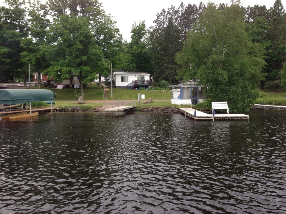 Coming home from the lake!
