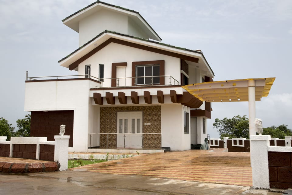 External View of Villa Facade