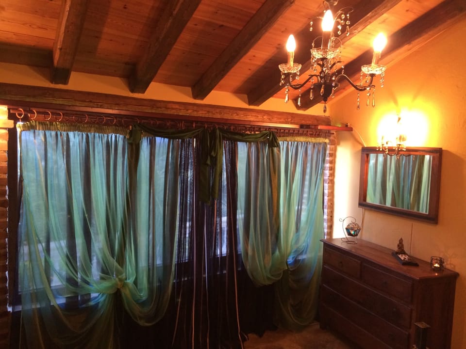 The bedroom. 