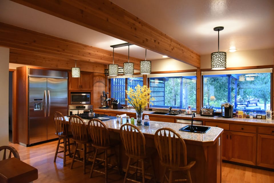 Chef's kitchen with all new appliances