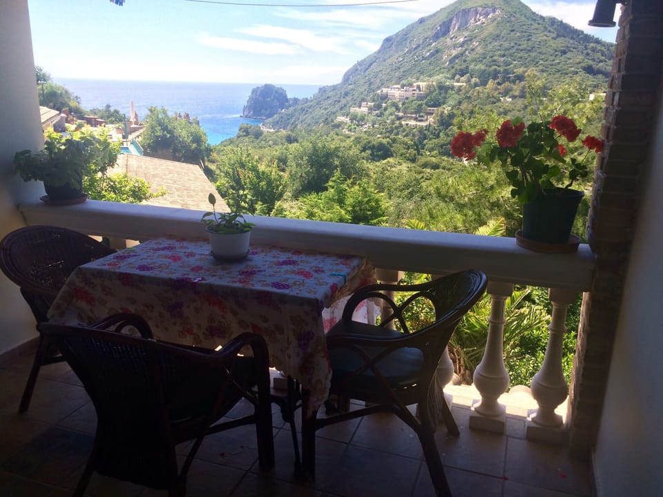 Spellbinding view from the balcony.