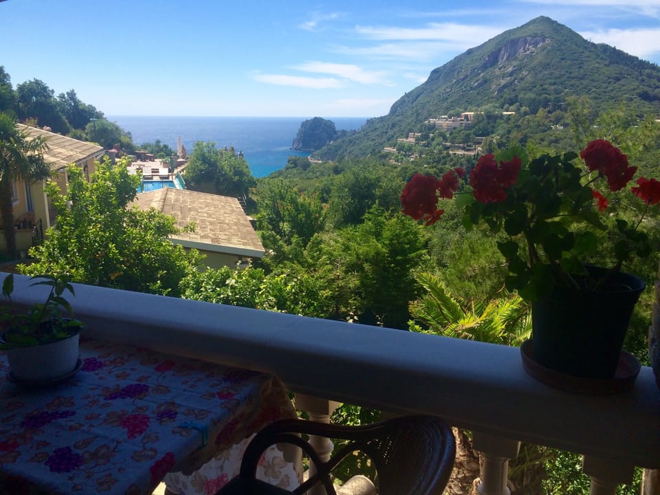 Spellbinding view from the balcony.