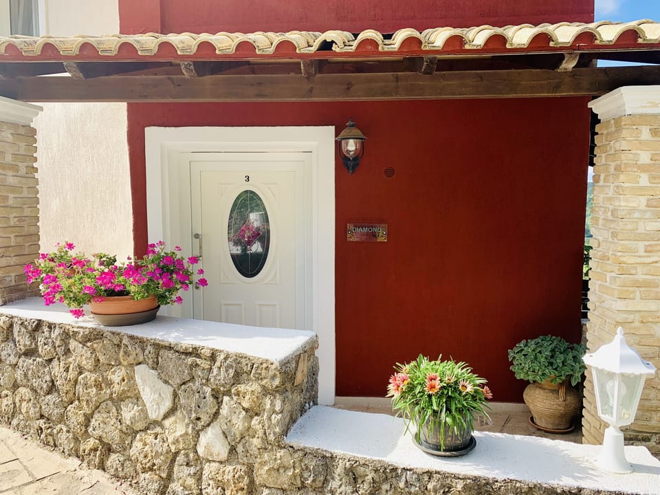 The entrance. 
