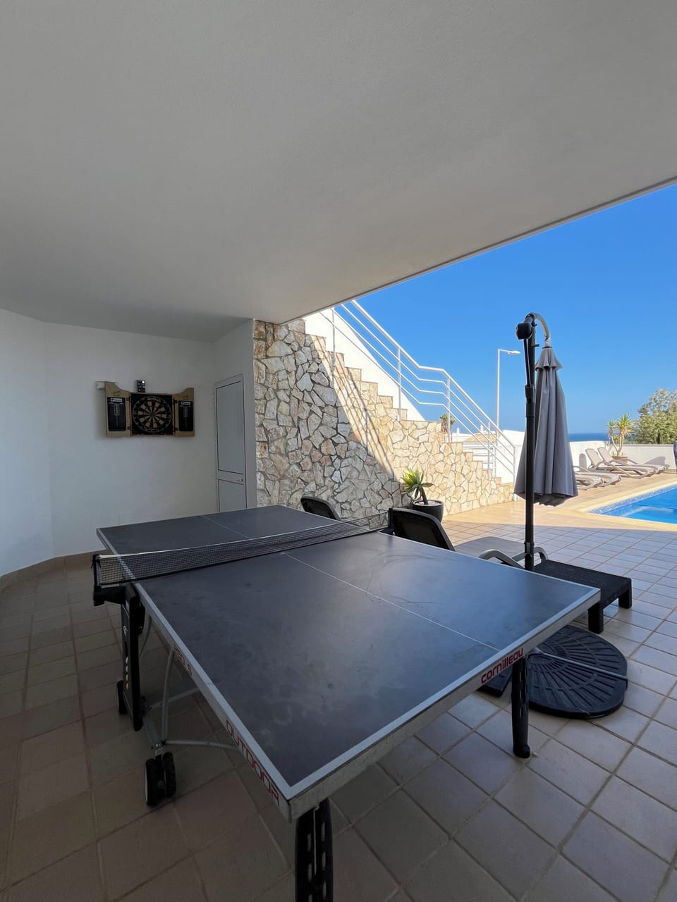 View from dining terrace