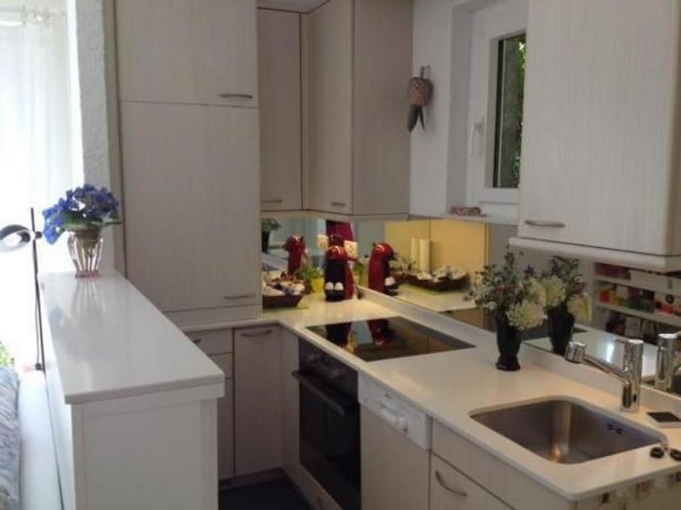 Kitchen open to Living Room