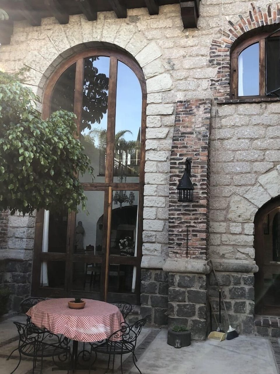 Private out door patio