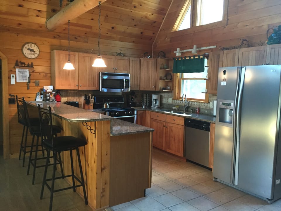 fully equipped modern kitchen