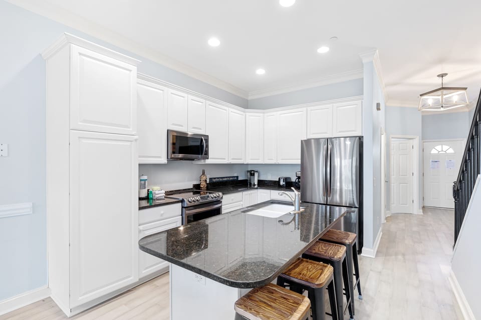 Island counter seating