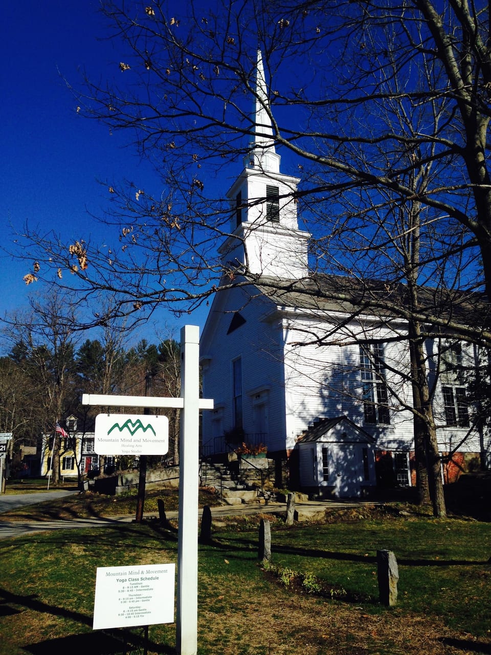 The Grafton Church meets for worship every Sunday at 10:00 AM.