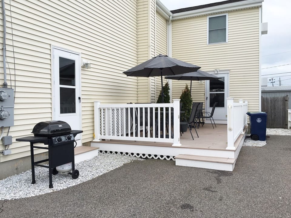 Shared deck/patio