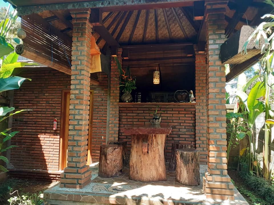dining area and kitchen