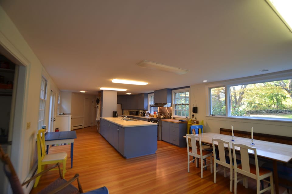 Kitchen with dining area
