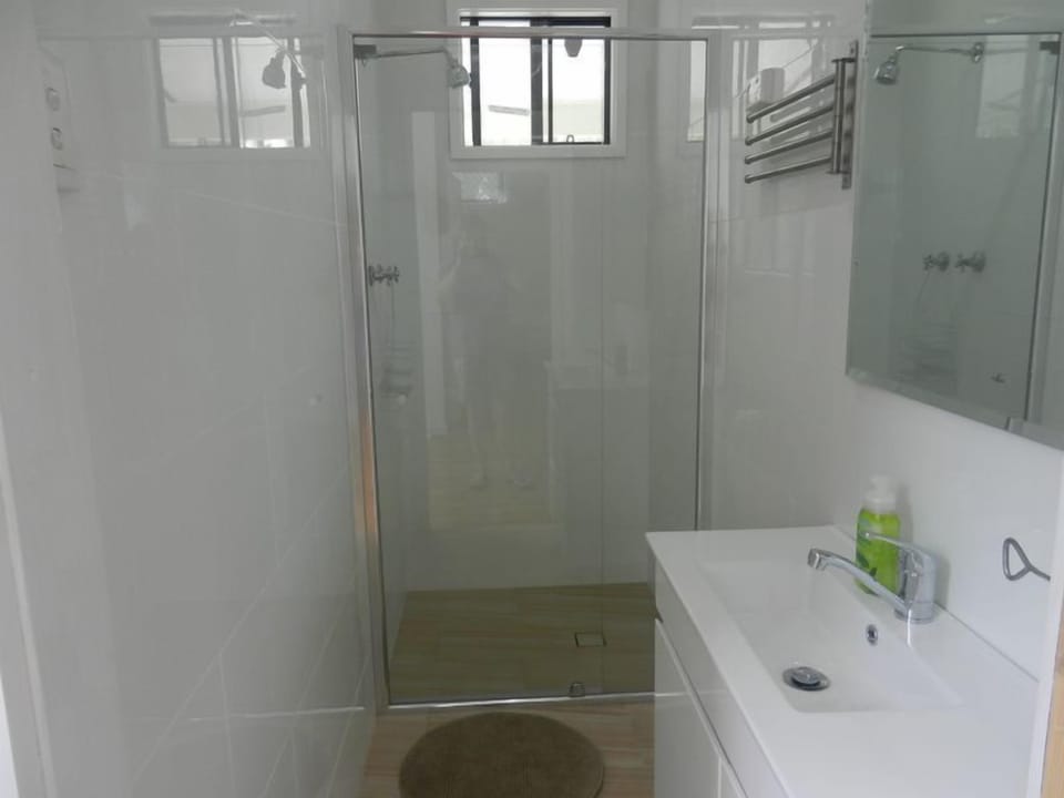Upstairs bathroom. Separate toilet.