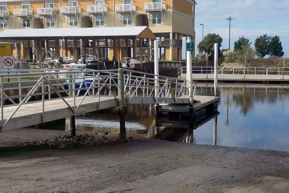 Pubic Boat Ramp at Keaton Beach