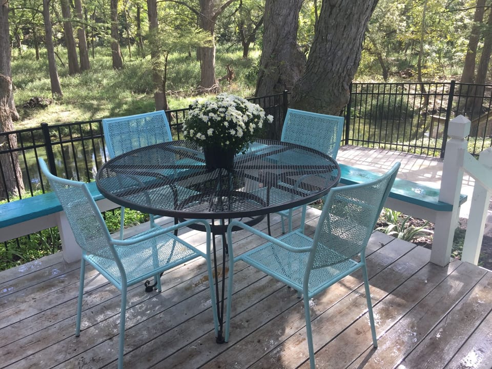 Azul Casita...breakfast, lunch, dinner or just coffee or wine...perfect location