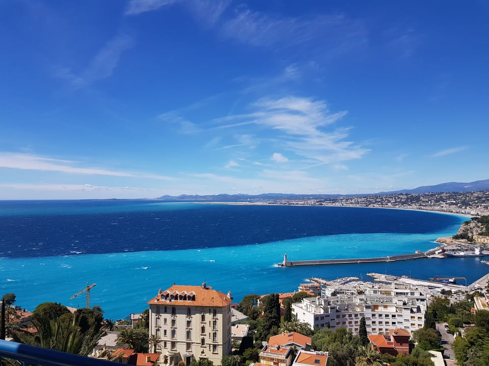 Winter sea view from the main terrace