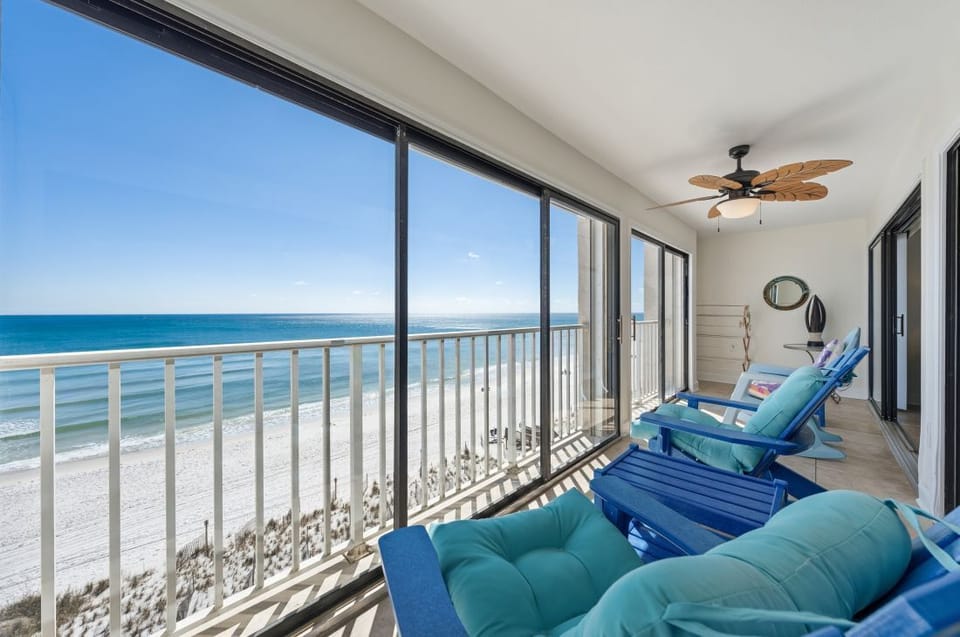 Edgewater 71 Gulf Front Balcony