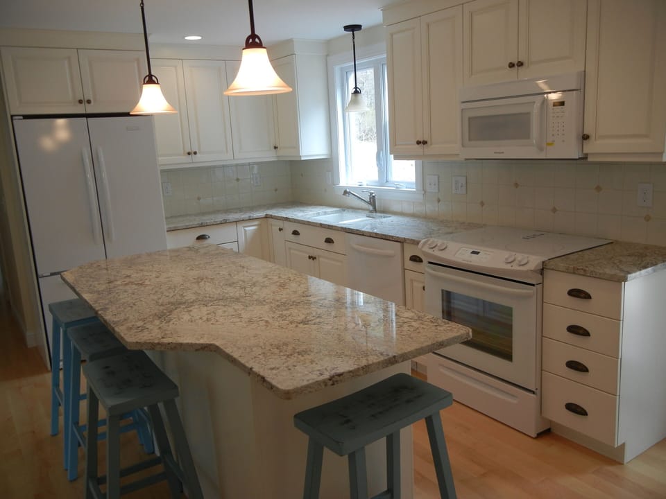 Kitchen with Island, all new appliances