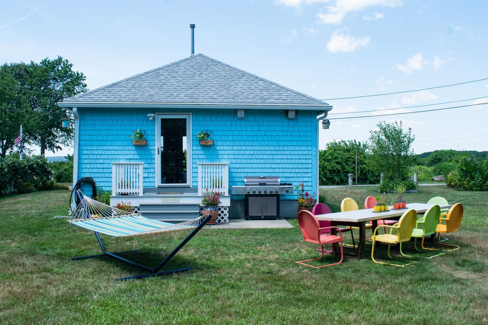 Back Patio to gather with family 
