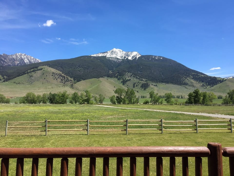 View from main house deck.