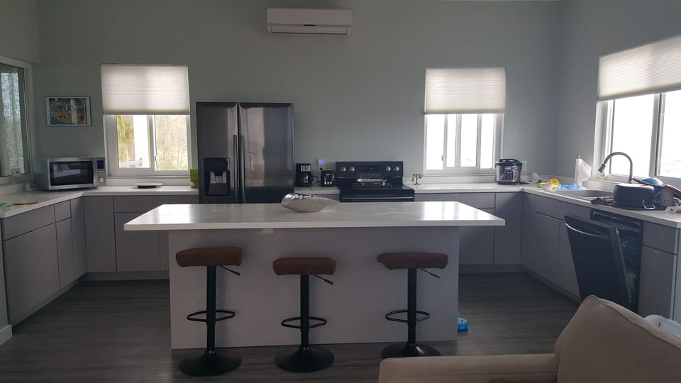 Large fully equipped kitchen 