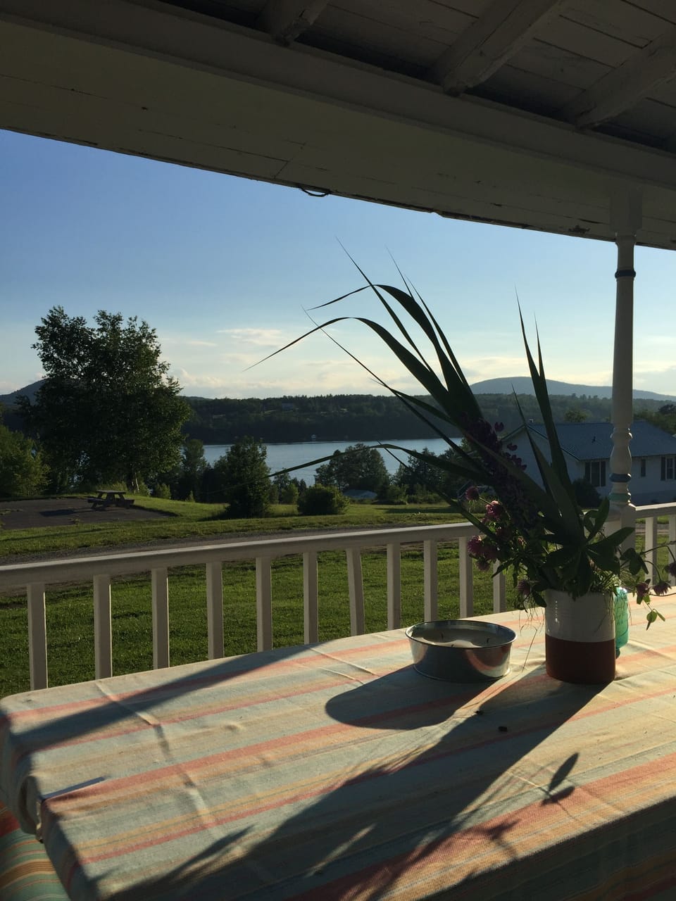 lakeview from porch