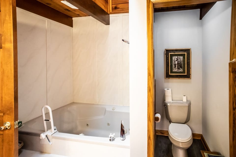 Master Bath Jacuzzi Tub and Shower