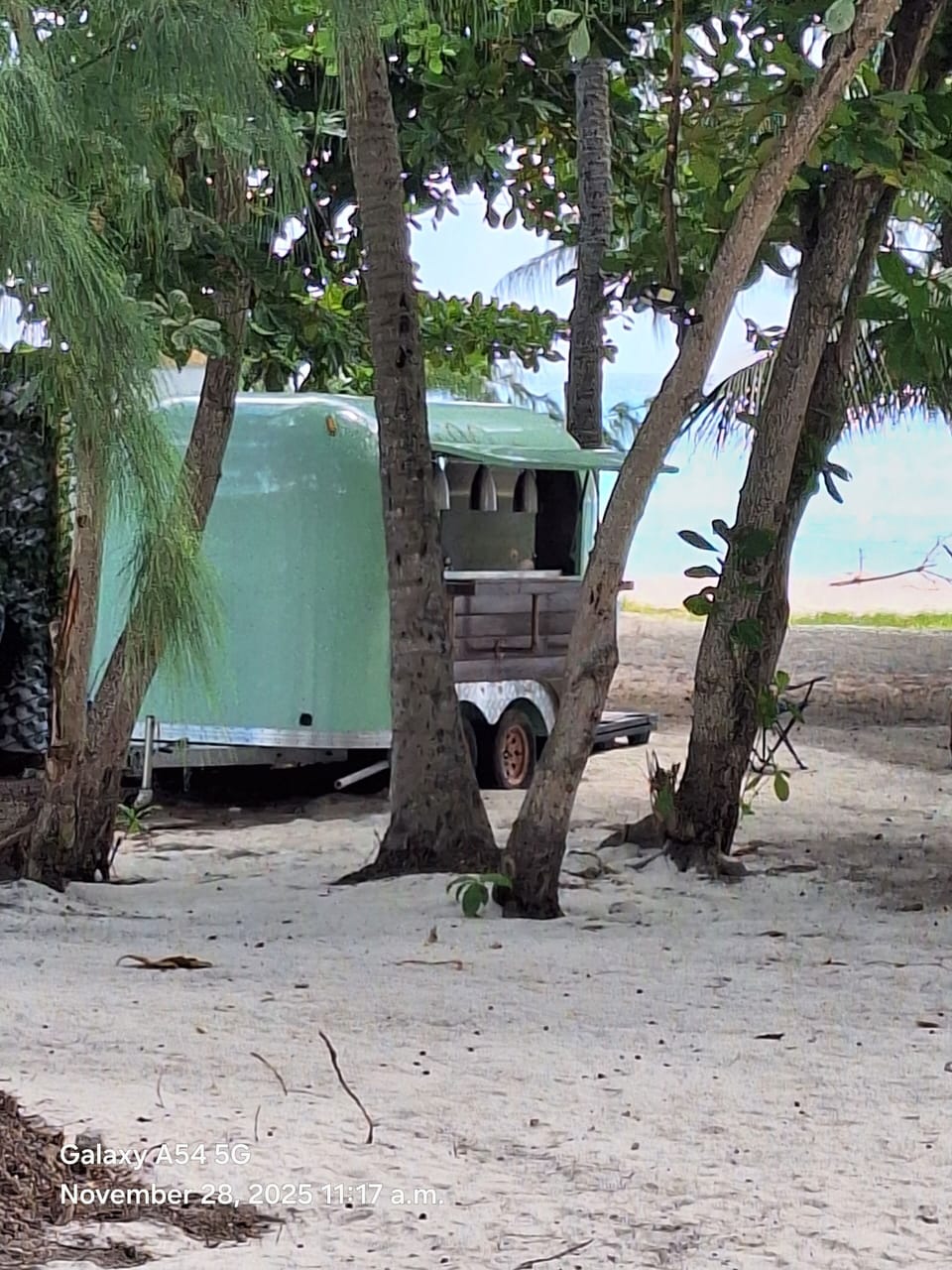 Beach bar across from the condo.